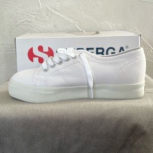 Superga COTU White NIB W9